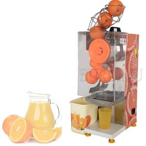 Precio al por mayor, tipo de escritorio, tipo pequeño, máquina extractora automática de jugo de naranja cítrica, máquina exprimidora de naranja automática comercial