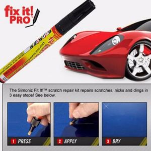 Prix de gros Fix It Pro stylo de peinture spray automatique stylos anti-rayures de voiture stylo de réparation Simoniz applicateur de couche transparente pour toute voiture