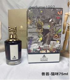 Prix de gros parfum PORTRAITS L'INIMITABLE PENHALIGON Tête de Bête Capricorne Tête d'argal William Men PARFUMS 75ML9PT6