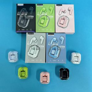 Prix de gros Ultrapods Max Air1 Écouteurs sans fil Bluetooth 5.3 TWS Écouteurs Multi-couleur LED Affichage numérique Gaming In Ear Casque Sport Casque