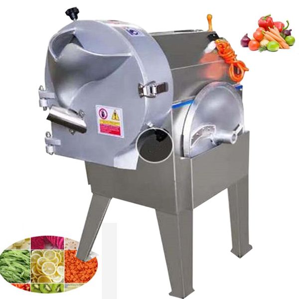 Prix de gros Machine de coupe de légumes électrique 1500w, en acier inoxydable, épaisseur de 2 à 10mm, trancheuses de pommes de terre, carottes, tomates et fruits, processeurs alimentaires