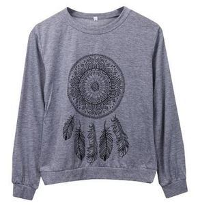 Print winter sweatshirts lange mouw witte hoodies vrouwen kleding moletom sudaderas mujer polerones pullovers