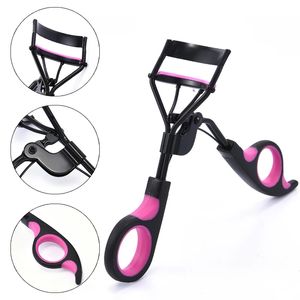 Wholesale Professional Makeup Eyelash Curler Multicolor Frosted Handle Eyelashes Clip Portable Cosmetic Lashes Curling Tools