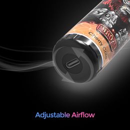 Groothandel Puffs 7000 Wegwerp VAPE VAPES Device E Sigaret 2% 15 ml 850 mAh Oplaadbare batterij 10 Flavors