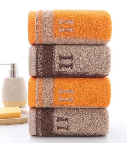 Serviette de lavage du visage en pur coton, douce et absorbante, pour Couple adulte, grande serviette non pelucheuse, vente en gros