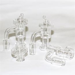 Fumar al por mayor Set Vacío Cuarzo Bangers Vidrio Carb Cap Terp Slurper Banger Domeless Nail Para Bongs 10 mm 14 mm 18 mm