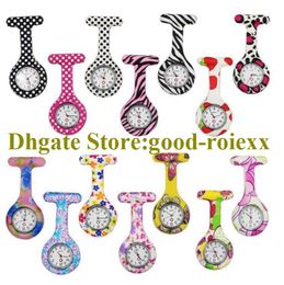 En gros livraison aléatoire femmes infirmière montre de poche collier accessoires chandail chaîne dames suspendus montres Quartz Ladys AA00139