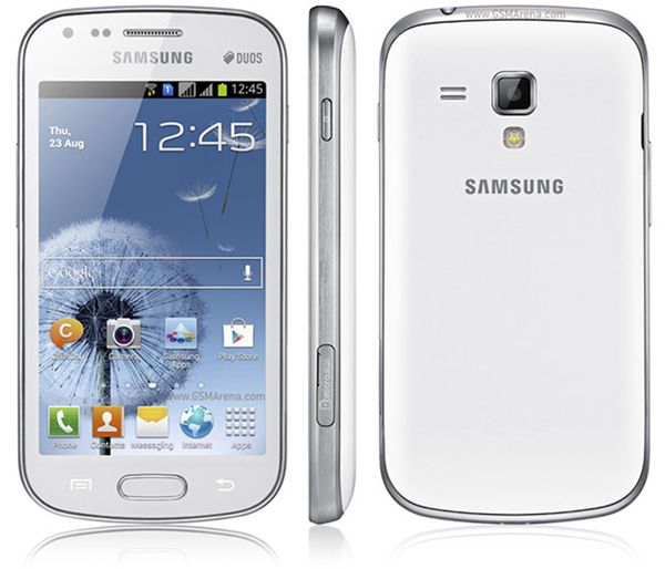 Vente en gros rénovée originale Samsung S Trend GT-S7568 3G Sim Sim Sim 4.0 pouce 768m RAM 4GB ROM Caméra 3MP S7568 Téléphone portable 20pcs DHL
