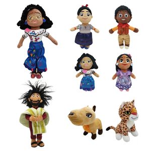 Vente en gros au détail magie pleine maison poupées encanto peluche Mirabe figurines d'action périmètre du film Garçons et filles jouets en peluche poupées Journée des enfants Noël