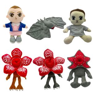 Venta al por mayor al por menor Stranger Things juguete de peluche Cannibal flor demonio hemorragia nasal niña figura de acción de peluche niños para jugar con regalos navideños