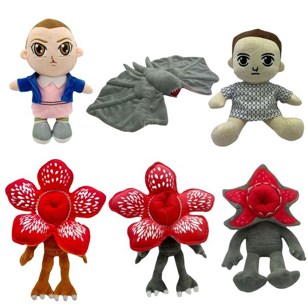 Gros détail Stranger Things peluche Cannibal fleur démon saignement de nez petite fille en peluche figurine enfants à jouer avec des cadeaux de vacances