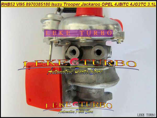 Turbocompresor de turbina Turbo RHB52 VI95 8970385180, venta al por mayor, para ISUZU Trooper Jackaroo Opel Monterey 4JB1T 4JG2TC 113HP 3.1L