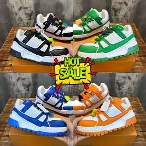 Zapatería al aire libre zapatilla de zapatilla virgil zapatos casuales zapatos de piel de ternero abloh blanco verde rojo rojo deja ely bolso cruzbody