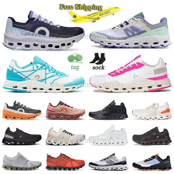 Livraison gratuite Clouds Chaussures de course Femmes Cloud 5 x 3 x3 Nova Z5 Rose Blanc Cyan Monster Purple Runner Roger Swift Hommes Femmes Baskets Vista Stratus Surfer Tec Baskets