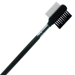 Al por mayor-Sanwony New Eyebrow Brush Eyelash Dual-Comb Extension Comb Brush Cosmetic Makeup Brushes Professional Hot Beauty