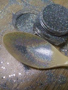 Wholesale- zilveren holografische zeemeermin effect Nail Art Powder Glitter Gel Acryl Nail Tips UV Acryl Decoratie Kleurrijke 5G NMYYU011