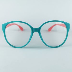2021Nieuwe mode eenvoudige bril frame schoonheid dame decoratieve bril Grote eenvoud Kader met duidelijke lenzen 9 kleuren groothandel