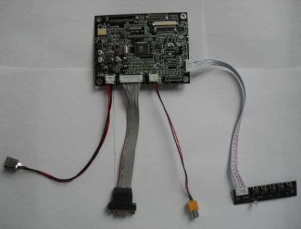 Carte de pilote LCD à interface 50PIN en gros, carte AV / VGA EJ080NA-05B / EJ080NA-05A