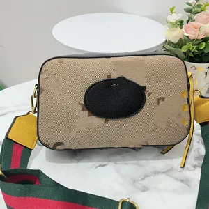 Gros petit sac pour les femmes nouvelle mode rétro tête de tigre sacs pour appareil photo décontracté tout-Match épaule sacs de messager petit sac carré