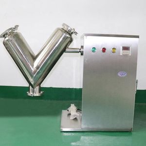 Mélangeur de poudre sèche chimique de type V, mélangeur VH5 de petites machines de traitement, vente en gros