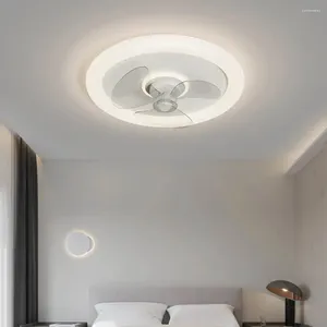 Venta al por mayor, ventilador de techo inteligente, luz todo en uno, doble giro para el hogar, adecuado para dormitorio, habitación de niños