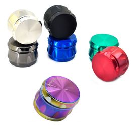 wholesale Smoking Diamond métal broyeur d'herbes Sharpstone Herb Grinder 40mm Rainbow Tobacco Crusher Dry Herbal Grinder pour fumer