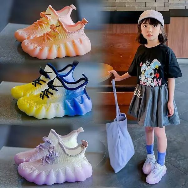 wholesale sneaker personnalisé sneaker B22 sneaker printemps / automne chaussures de planche skate sneaker à la mode enfant fille chaussure plate-forme sneaker rebond sneaker leur chaussure de garçon