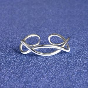 Groothandel-Gratis verzending Solid 925 Sterling Sliver Ring Dieren Vorm Sieraden Mode Ring in Silver Mode-sieraden