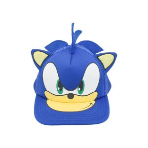 Groothandel sonic Hedgehog ouder-kind knuffel eend cap cartoon zomer Sun Cap baseball cap kindercadeau