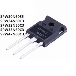 Vente en gros SPW 20N60S5 24N60C3 32N50C3 35N60C3 47N60C3 FCH072N60F TO247 commutateur d'alimentation haute puissance effet de champ MOSFET ZZ