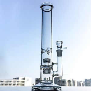 Groothandel stereomatrix perc waterpijpen rechte type stijl waterpijp 14,5 mm vrouwelijke gewricht waterpijp met glazen kom olie dab rig wp296