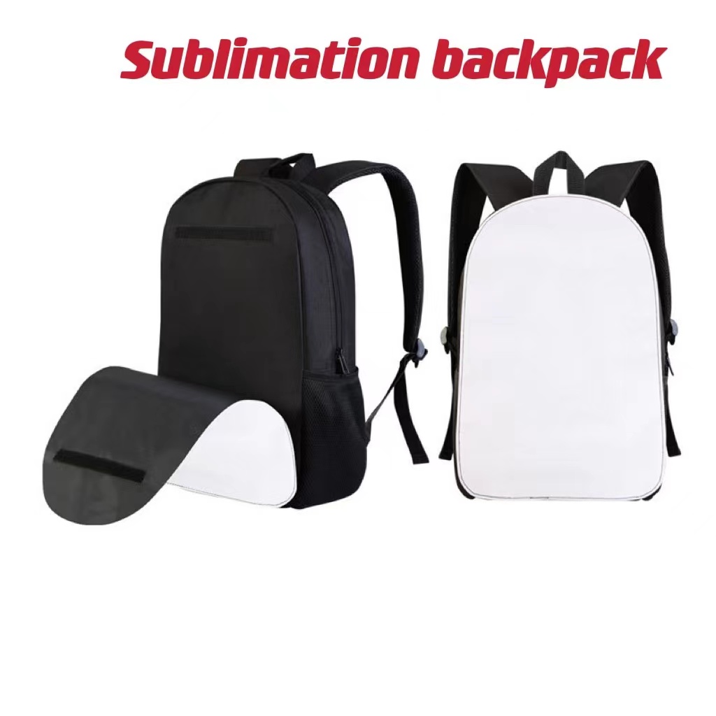 Wholesale Sublimation DIY Backpacks Blank other office Supplies heat transfer printing Bag Personal Creative Polyester School Student Bag