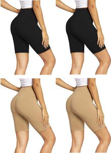 Vente en gros Summer Brand Womens Shorts Short Skirt Sports Running Fitness Quick Dry Conceited Leggings taille haute en Capri et pleine longueur Buttery Soft 5 Ceinture