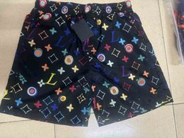 Groothandel zomermodeshorts Nieuwe designer boardshort Sneldrogend zwemkleding Printplaat Strandbrief Kleurrijke patroonbroek Heren Zwemshorts voor heren