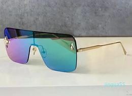Groothandel-zonne-sunglasses klassieke mannen metalen vierkante vorm holle printglazen trend unieke ontwerpstijl anti-ultraviolet komt met case