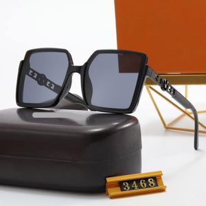 wholesale lunettes de soleil pour femmes et hommes lunettes à monture carrée lettre lunettes de soleil design polarisées UV 400 Protection Double Beam Frame Outdoor Cadre intégré