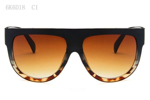 Gros-lunettes de soleil pour femmes mode lunettes de soleil femmes luxe lunettes de soleil à la mode femme lunettes de soleil dames surdimensionné Designer lunettes de soleil 6K6D18