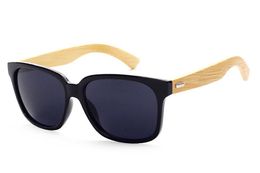 Zonnebril voor Dames Mode Mannen Zonnebril Vintage Sunglass Natural Bamboo Wood Sunglases Unisex Luxe Designer Sunglasses 5J2T10