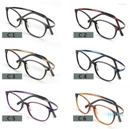 Al por mayor-Gafas de sol Sin tornillos Sun Pochromic Gray Presbyopic Eyeglasses Outdoor Shade Anti-UV Oval Gafas de lectura