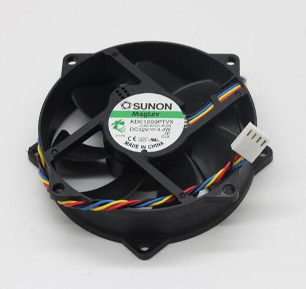 Nouveau SUNON 9 cm 9025 KDE1209PTVX 12 V 4.4 W circulaire 4 fils ventilateur Maglev