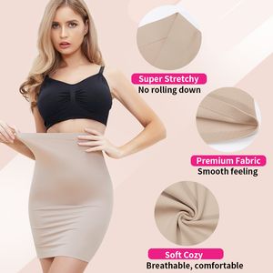 Contrôle de contrôle super élastique en gros Femmes Slimming Sous-vêtements High Taist Corps Shaper Calmy Control Pantes Slip Modeling Corset