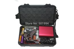 Groothandel- tattoo kit professional met de beste kwaliteit permanente make-up machine voor tattoo apparatuur goedkope rode tattoo machines