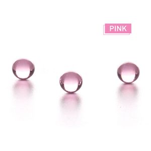 Terp – perles de diamètre extérieur d'environ 6mm, insertion colorée, rouge, rose, violet, jaune, boule pour banger à quartz, narguilé, vente en gros