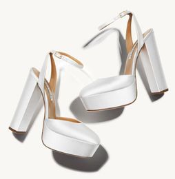 Groothandel - Theo Pump Sandals vrouwen strappy hakken stiletto zomer dikke high hakken feest bruidschoon