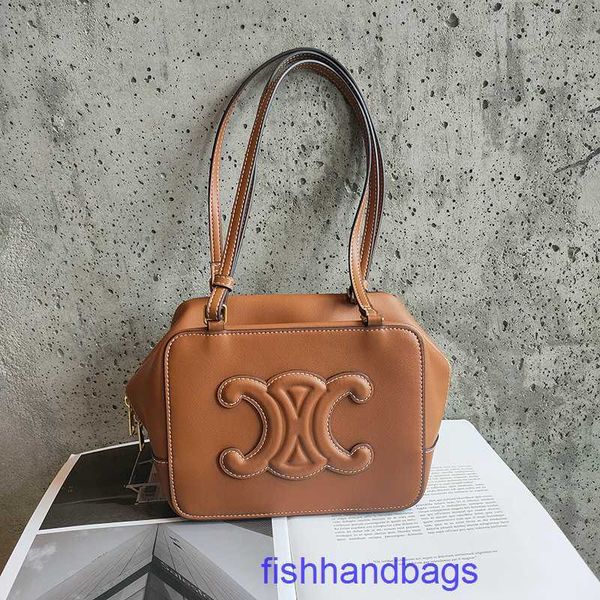 TOP MANDERALES Top original Celins's Tote Bolsas en línea Shop Factory Outlet Tote a la venta New Triumphal Arch Alarch Bags con polygo de cuero genuino con logotipo real