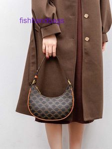 Vente en gros Top Original Celinss sacs fourre-tout boutique en ligne Advanced Arc de Lisa même style sac sous les bras vintage en cuir ava bâton français croissant de croissant crossb avec du vrai