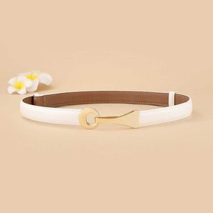 Vente en gros TopSelling Ladies Buckle Belt Ceintures en cuir de luxe classiques Robe pour femmes Ceinture fine Ceinture en cuir véritable