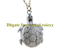 Gros tortue femmes hommes montre de poche collier accessoires pull chaîne dames suspendus hommes poche porte-clés montres AA00199