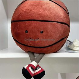 Groothandel Speelgoed Tv P Hy Wy 25 Cm Squishmallow Pie Basketbal Poppen Colorf Leuke Doek Pop Peluche Spullen Dier Kerstcadeau Voor Drop D Dhpyv