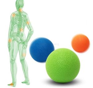 TPE Massief Hard Voetmassagebal Ontspanning Verlichten Vermoeidheid herstel Training Stimulatorrol Lacrosse Body Hockeybal Pijnbestrijding Fasciabal